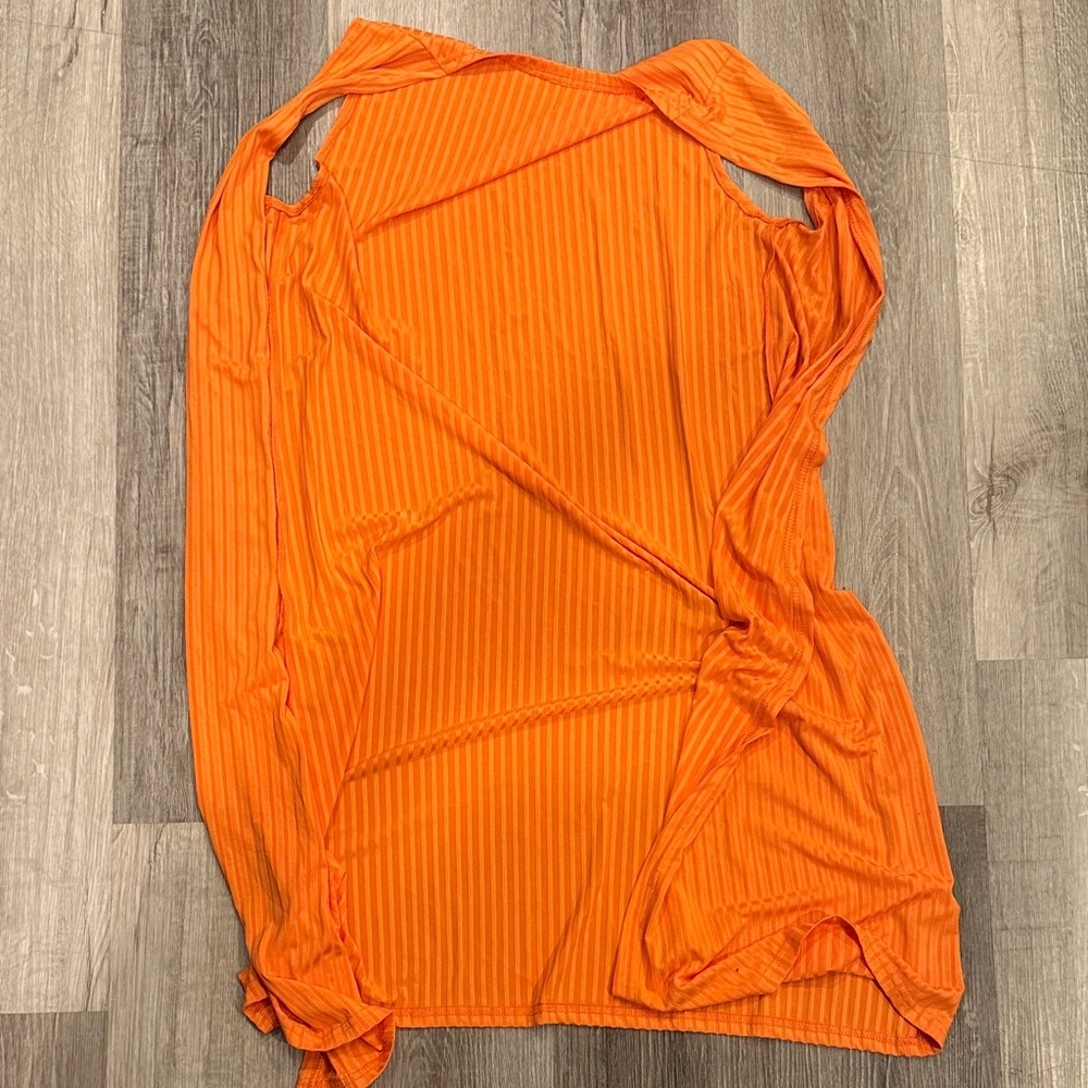 Vibrant Orange 3pc Short Set